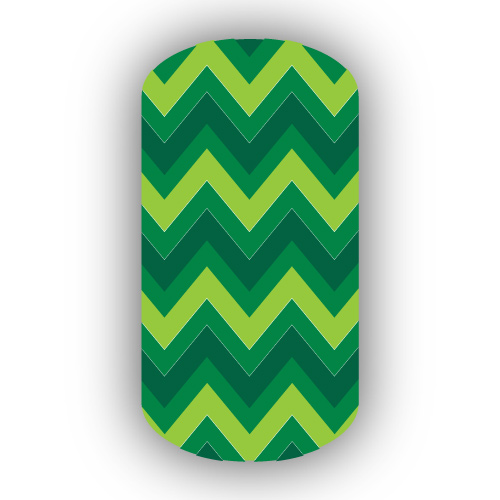 red and green chevron background